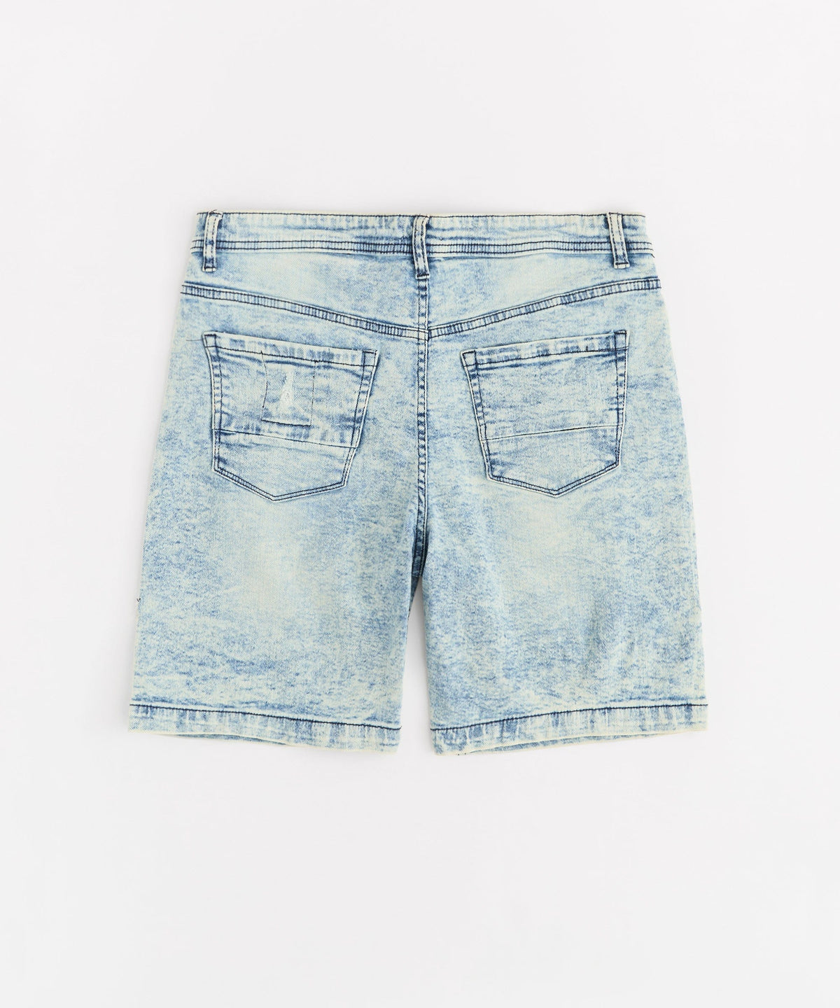Destroyed Denim Shorts