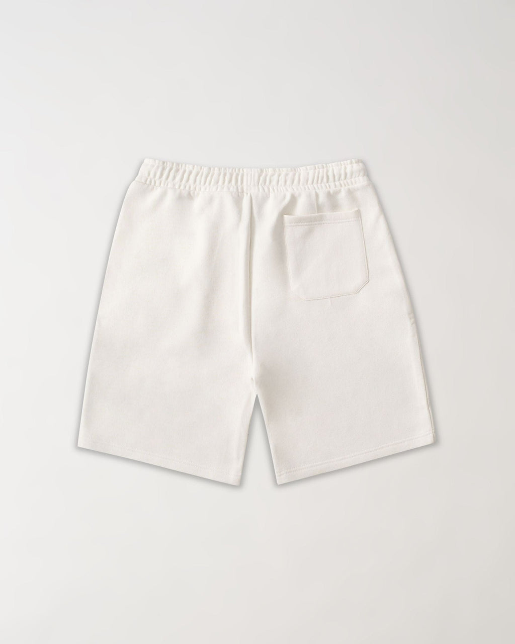 Crosses Embroidered Fleece Short - Cream
