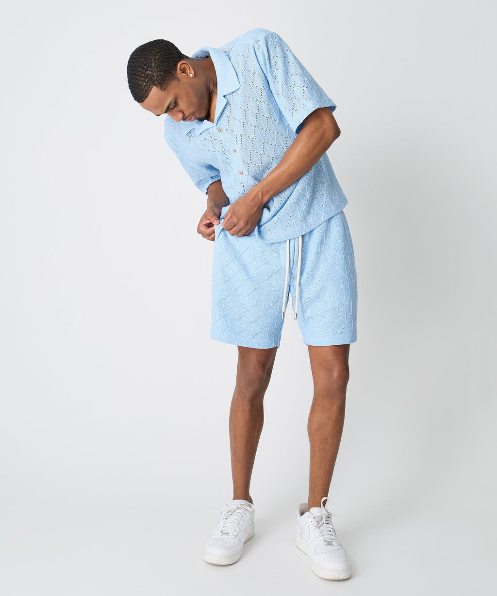 Diamond Plate Towel Short