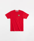 Cub Chenille Patched Short Sleeve Tee - Red