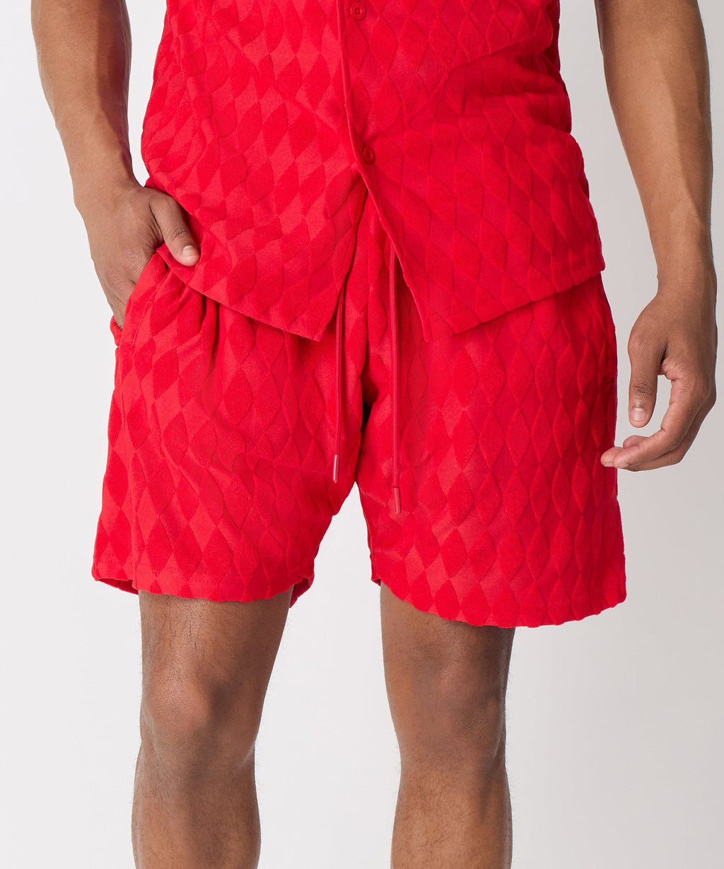 Diamond Plate Towel Short